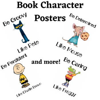 Picture Book Posters by Kaitlyn Trexler | Teachers Pay Teachers