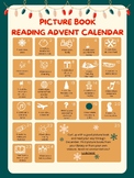 Picture Book Printable Daily Reading Advent Calendar ages 