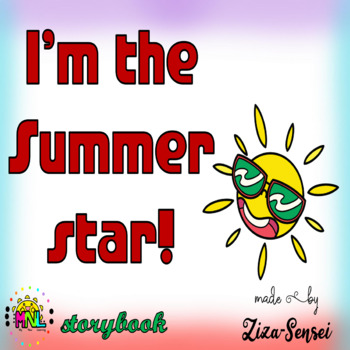 Preview of Picture Book Story I'm The Summer Star DIGITAL Printable