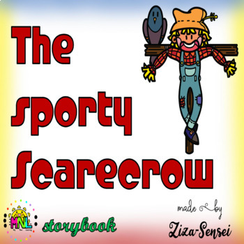 Preview of Picture Book Story The Sporty Scarecrow DIGITAL Printable