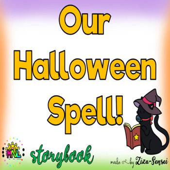 Preview of Picture Book Storybook Our Halloween Spell Digital And Print