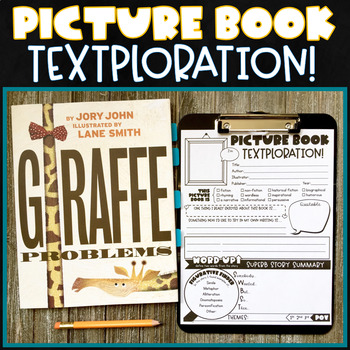 Preview of Picture Book Textploration! - A Mentor Text Project