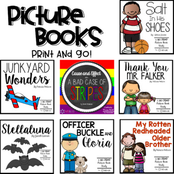 Preview of Picture Books PRINT and GO Bundle