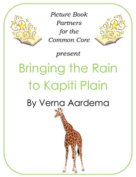 Preview of Picture Books for the Common Core:  Bringing the Rain to Kapiti Plain