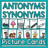 Picture Cards for Antonyms and Synonyms