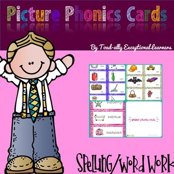 Preview of Picture Cards to Teach Phonics