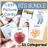 Communication Picture Cards with Real Photos of Noun & Ver
