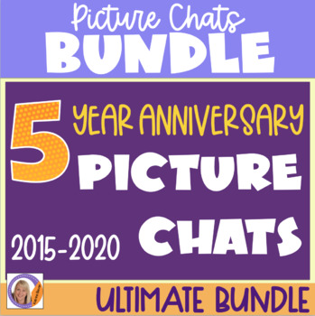 Preview of Picture Chats: 5 Year Anniversary Bundle!