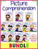 Picture Comprehension Cards and Worksheets Bundle