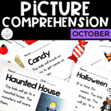 Halloween Picture Comprehension | October | Special Education