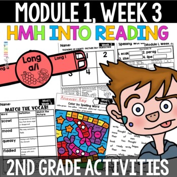 Preview of Picture Day Perfection Module 1 Wk 3 HMH Into Reading 2nd Grade Print & Digital