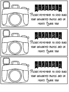 Picture Day Reminder by Teach Love Learn TPT