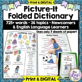 Picture Dictionary for Newcomers, ESL & Emergent Readers w