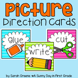 Picture Direction Cards (neon)