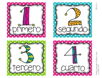 Picture Direction Icons {Spanish} by Miss Kindergarten Love | TpT