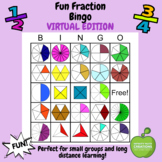 Fraction Bingo:  Virtual Fun Pack!