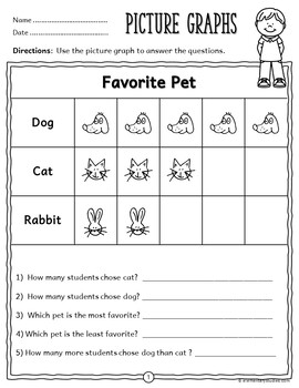 Simple Tally Chart Worksheets