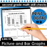 Picture Graphs and Bar Graphs Worksheets Second Grade Math 2.MD.10
