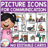 Visual Communication Picture Icons Schedule Cards 140 (Edi