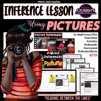 Preview of Making Inferences with Pictures Lesson, PowerPoint, and Activities