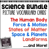 Picture It! Science Vocabulary Cards for EC Classrooms {Gr