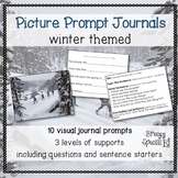 Picture Journal Prompts WINTER {Leveled Writing} Great for
