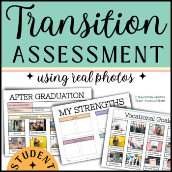 Preview of Picture Nonreader Transition Assessment | Strengths & Goals | IEP & ITP Planning