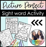Picture Perfect Sight Word Practice Pages | Center Activit