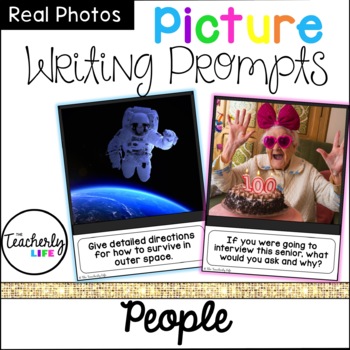 Preview of Picture Photo Writing Prompts - People