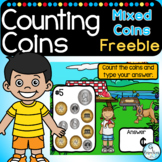 Digital Counting Coins Task Cards | PowerPoint FREEBIE