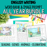 Picture Prompt Writing: All Year Bundle (seasons, animals,