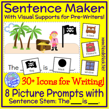Preview of Picture Prompt Writing with Visual Supports for Autism Unit or Early Elementary
