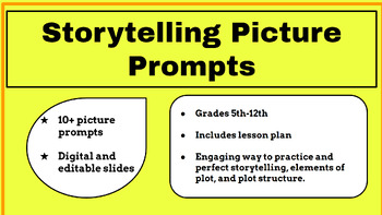 Preview of Picture Prompts: Narrative and Creative Writing Picture Prompts