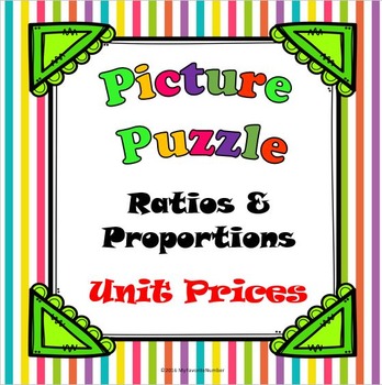 Preview of Picture Puzzle Unit Prices...Puzzles + Art + Numbers = AWESOME!