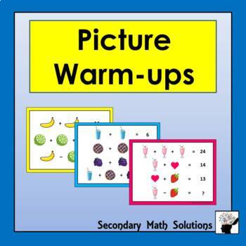 Preview of Picture Puzzles (Warm-ups)