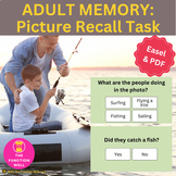 Picture Recall - Adult Memory Activity - Speech Therapy - 