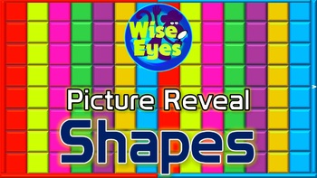 Preview of Picture Reveal Game ~ Shapes ~ PPT