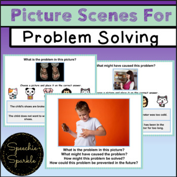 Preview of Picture Scenes For Problem Solving (File Format Bundle)