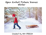 Picture Scenes For Speech Therapy: Winter Edition
