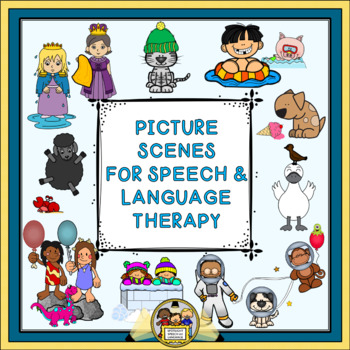 Preview of Picture Scenes for Speech & Language Therapy