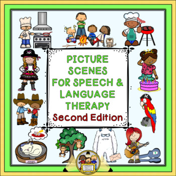 Preview of Picture Scenes for Speech & Language Therapy - Second Edition