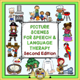 Picture Scenes for Speech & Language Therapy - Second Edition