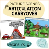 Velars K G - Picture Scenes for Targeting Speech Sounds in