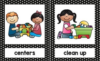 preschool clean up clip art