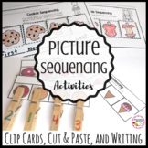 Sequencing Picture Cards and Cut and Paste