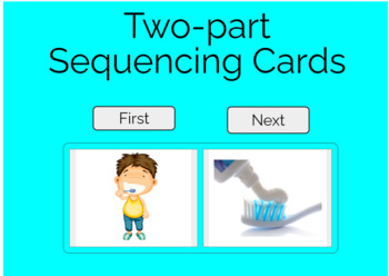 Preview of Picture Sequencing