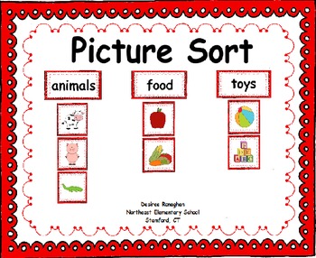 Preview of Picture Sort: An Activeboard Math Center (K.MD.3)