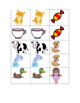 Preview of Picture Sort for Initial Sounds C & D