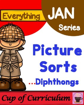 Preview of Picture Sorts Diphthongs