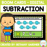 Picture Subtraction - Boom Cards - Distance Learning